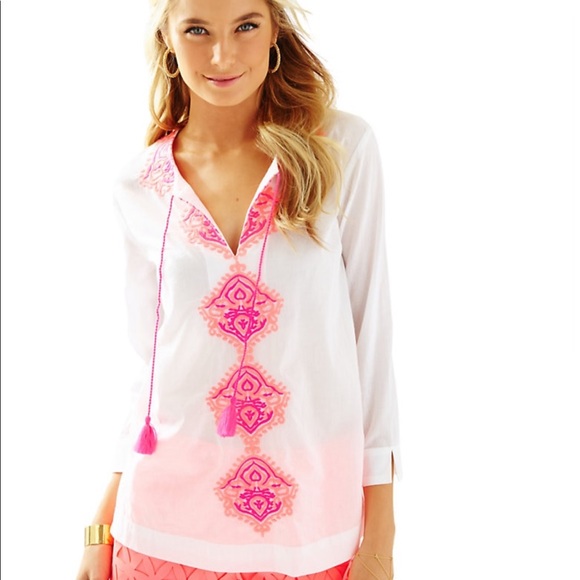 Lilly Pulitzer Tops - NWT Lilly Pulitzer Amelia Island Tunic